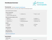 Tablet Screenshot of ilmo.keravantanssiopisto.fi